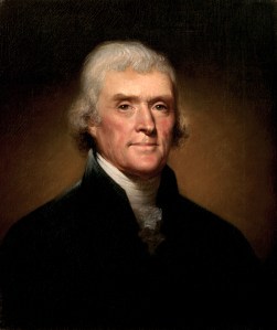 Jefferson, Thomas 1800 Rembrandt Peale