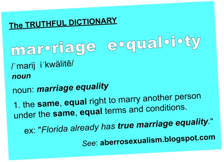 Marriage Equality Definition