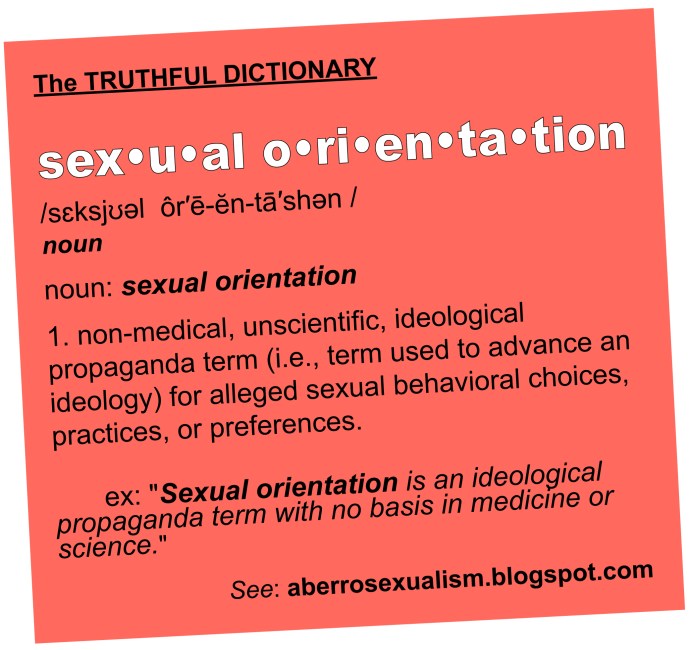 Sexual Orientaton Definition
