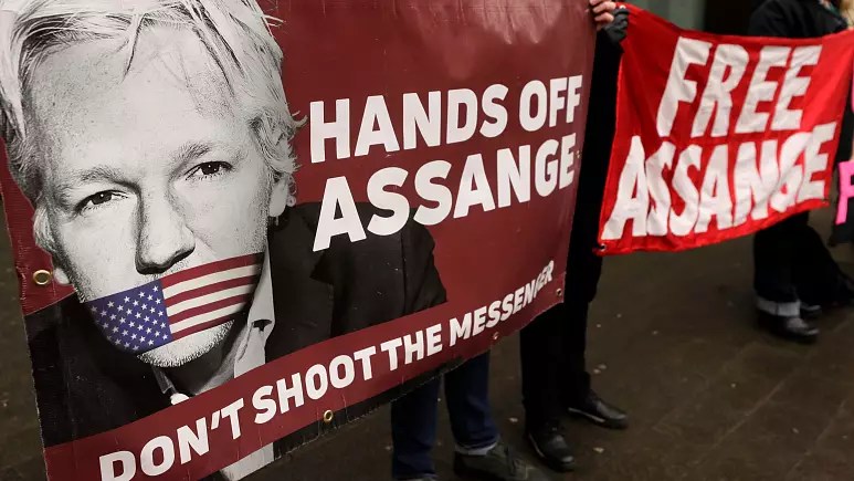 Assange protesta 00